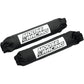MOOSE OFFROAD Shock Cover - 10.5" W x 12.25" L - Black 503-B