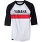 FACTORY EFFEX Yamaha Vintage Baseball T-Shirt - White/Black - 2XL 17-87238