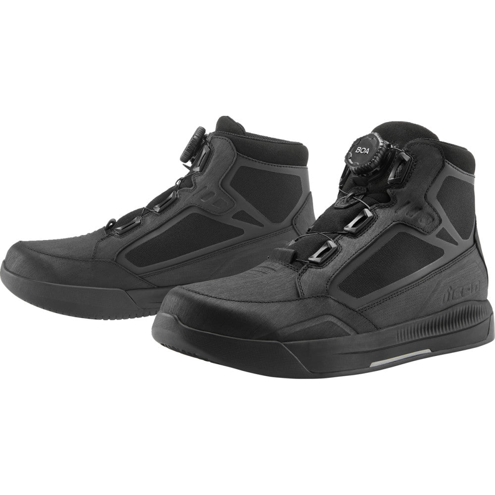 ICON Patrol 3* Waterproof Boots - Black - Size 11 3403-1287