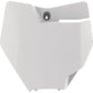 POLISPORT Number Plate - OEM White - SX 85 8666200001 by Polisport
