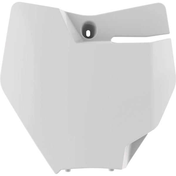 Polisport Number Plate - OEM White - SX 85 8666200001