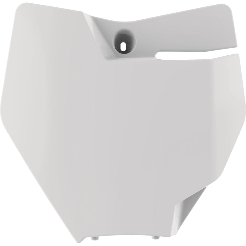 POLISPORT Number Plate - OEM White - SX 85 8666200001 by Polisport