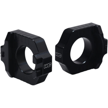 WORKS CONNECTION Elite Axle Block - Black - Yamaha 17-275