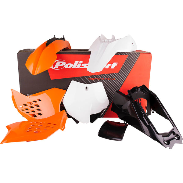 Polisport Body Kit - '12 OEM Orange/Black/White - SX 65 90450