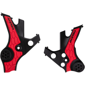 ACERBIS X-Grip Frame Guards - Red/Black - Honda African Twin 2858821035