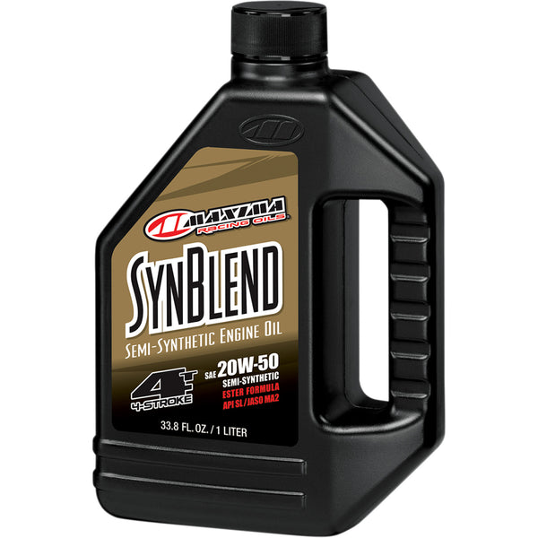 Maxima Racing Oil SynBlend Semi-Synthetic Oil - 20W50 - 1L 35901B
