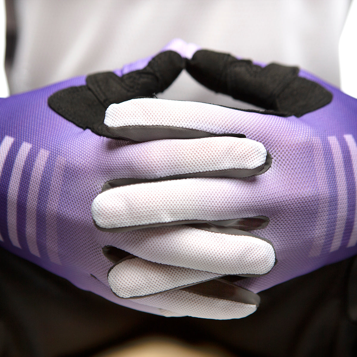 Fasthouse Blitz Fader Glove  Purple/White - XXL