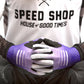 Fasthouse Blitz Fader Glove  Purple/White - S