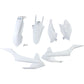 ACERBIS Standard Replacement Body Kit - White 2686016811