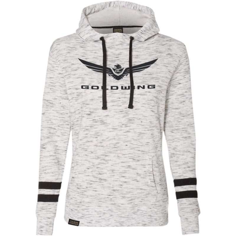FACTORY EFFEX Women's Goldwing Bold Pullover Hoodie - White/Black - Medium 25-88822