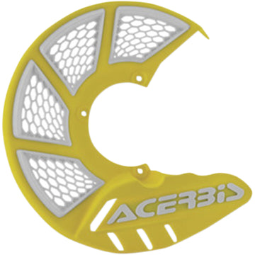 ACERBIS X-Brake Disc Cover - Yellow/White 2449491070