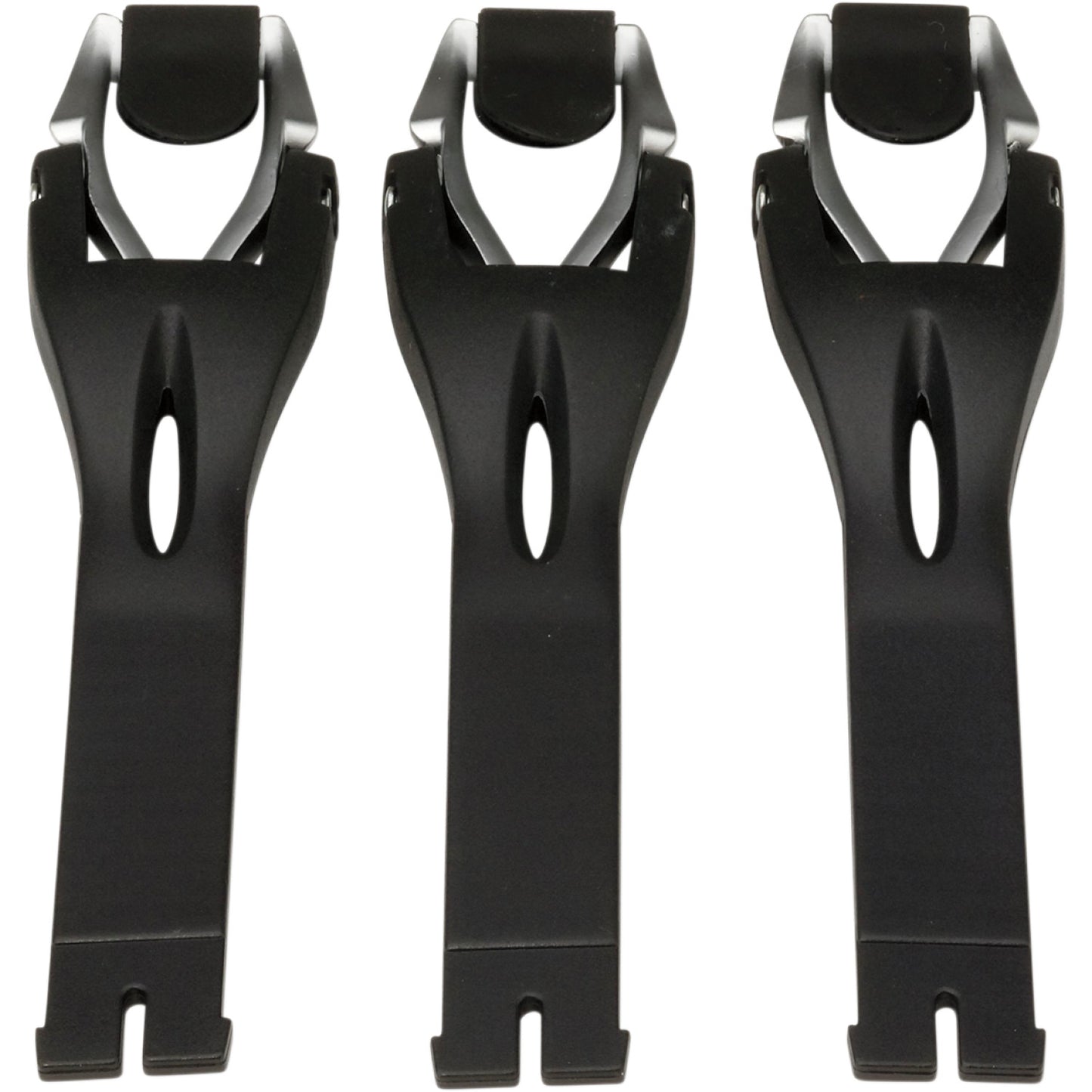 Moose Racing Strap/Buckle Kit - Black 3430-0844