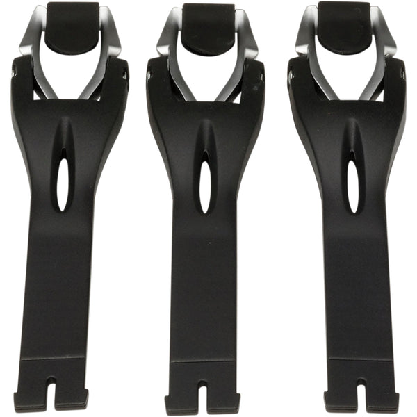 Moose Racing Strap/Buckle Kit - Black 3430-0844