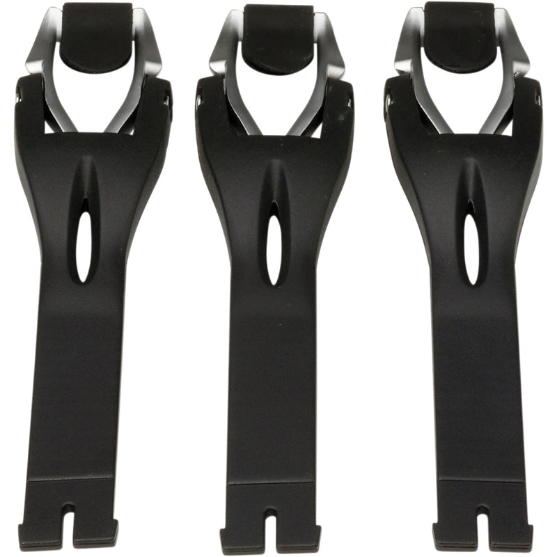 Moose Racing Strap/Buckle Kit - Black 3430-0844