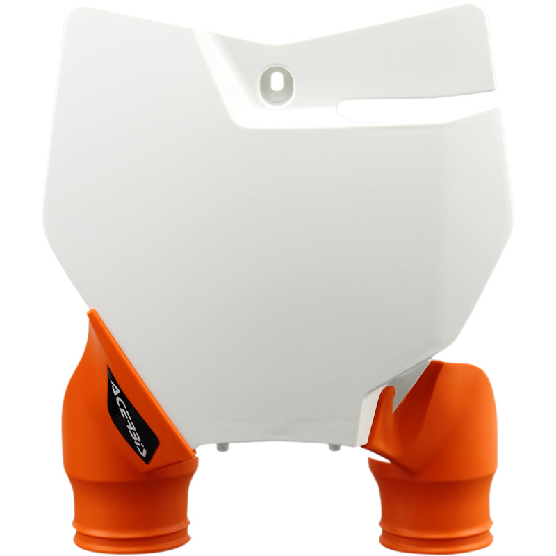 Acerbis Raptor Number Plate - White/'16 Orange 2527425412