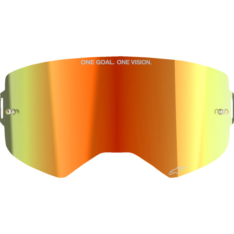 Alpinestars Supertech Lens - ABS Vision - Red Mirror 9100325-3068 | Goggles Parts & Accessories