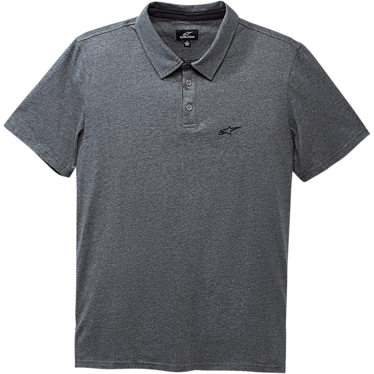 ALPINESTARS Eternal Polo Shirt - Heather Charcoal - XL 101841004191BXL