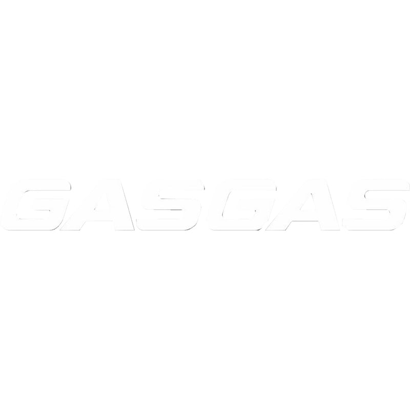 FACTORY EFFEX Die-Cut Decal - 1' - Gas Gas White 28-94704