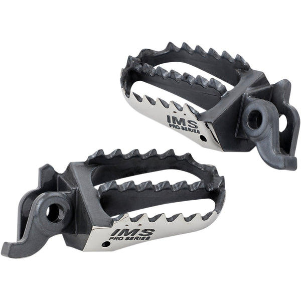 IMS PRODUCTS INC. Pro-Series Footpegs - Black 293120-4
