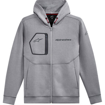 ALPINESTARS Convex Tech Hoodie - Heather Gray - Medium 1212530201026M