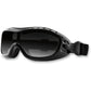 BOBSTER Night Hawk Goggle - Gloss Black - Smoke Lens BHAWK01