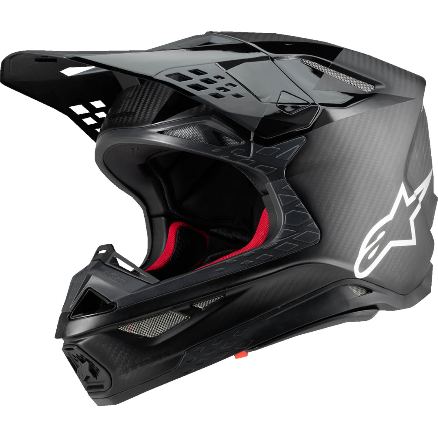 ALPINESTARS Supertech M10 Helmet - Fame - MIPS? - Black Carbon - XS 8300423-1902-XS