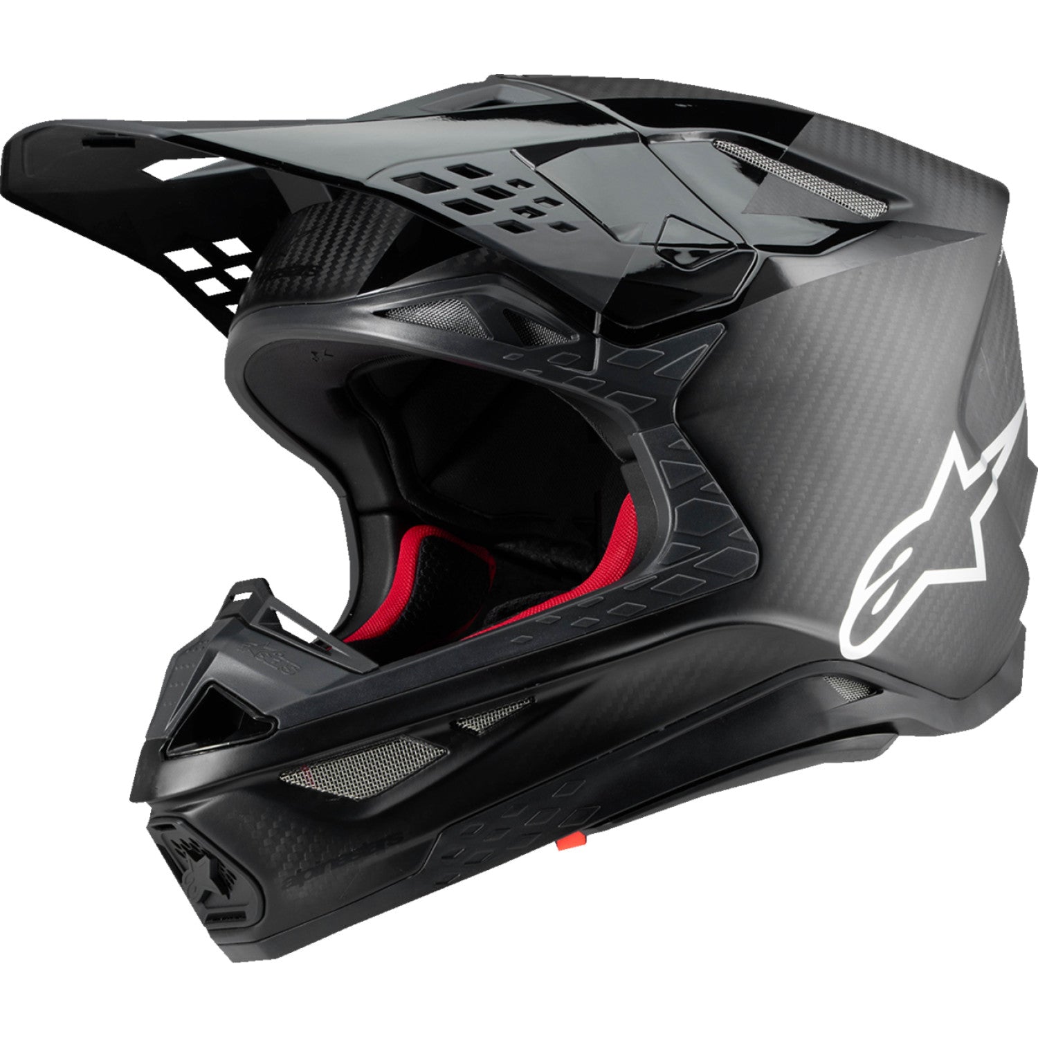 ALPINESTARS Supertech M10 Helmet - Fame - MIPS? - Black Carbon - Small 8300423-1902-S