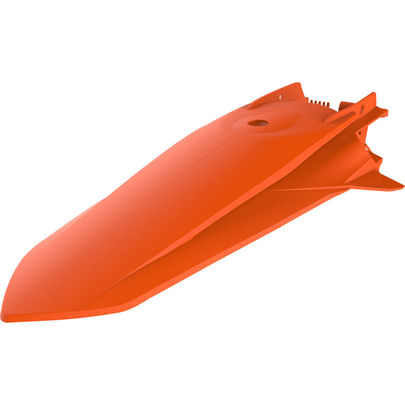 POLISPORT Fender - Rear - Orange - SX/SX-F 8556600001 by Polisport
