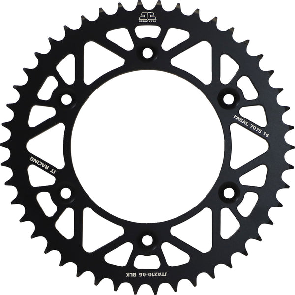JT Sprockets Rear Sprocket - Black - 46 Tooth JTA210.46BLK