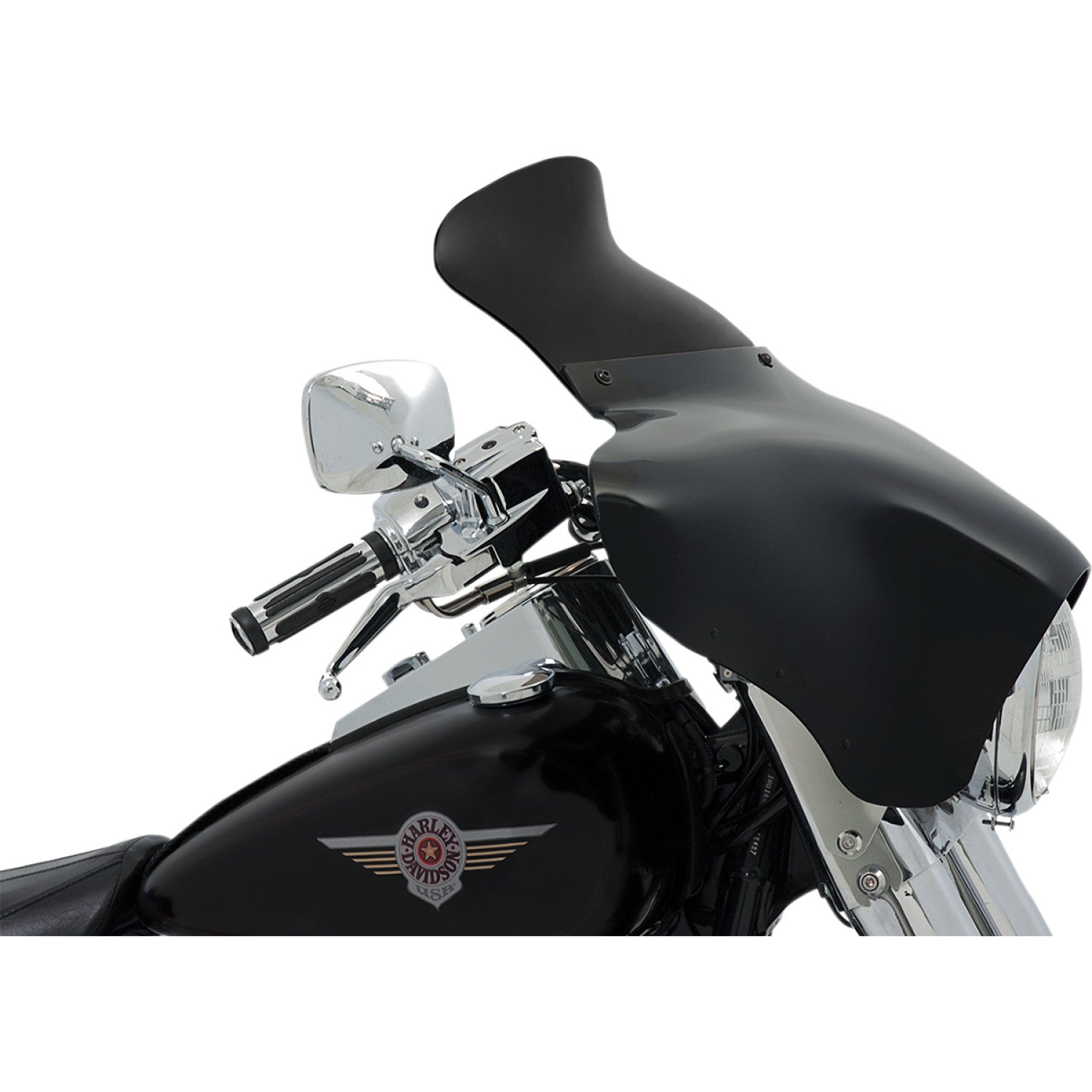 Memphis Shades Batwing Spoiler Shield - 9" - Dark Black Smoke MEP84210