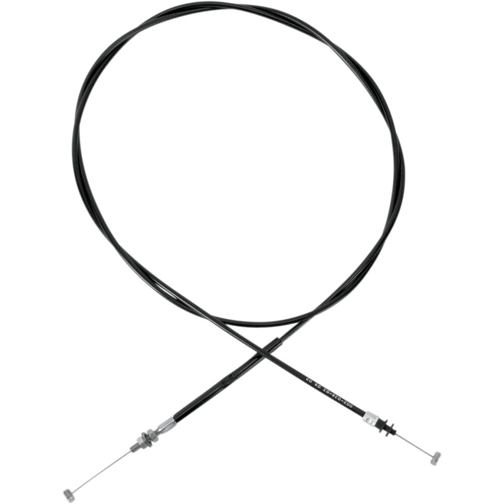 WSM Black Vinyl Throttle Cable - Sea Doo 002-038-03
