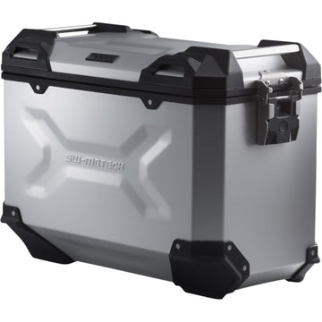 SW-Motech TRAX ADV Hard Case - 45 Liter - Silver - Right ALK.00.733.10000R/S | Saddlebags & Parts