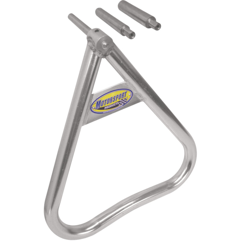 MOTORSPORT PRODUCTS Tri-Moto Stand - Aluminum - Silver 95-1001 by Motosport Products | 95-1001