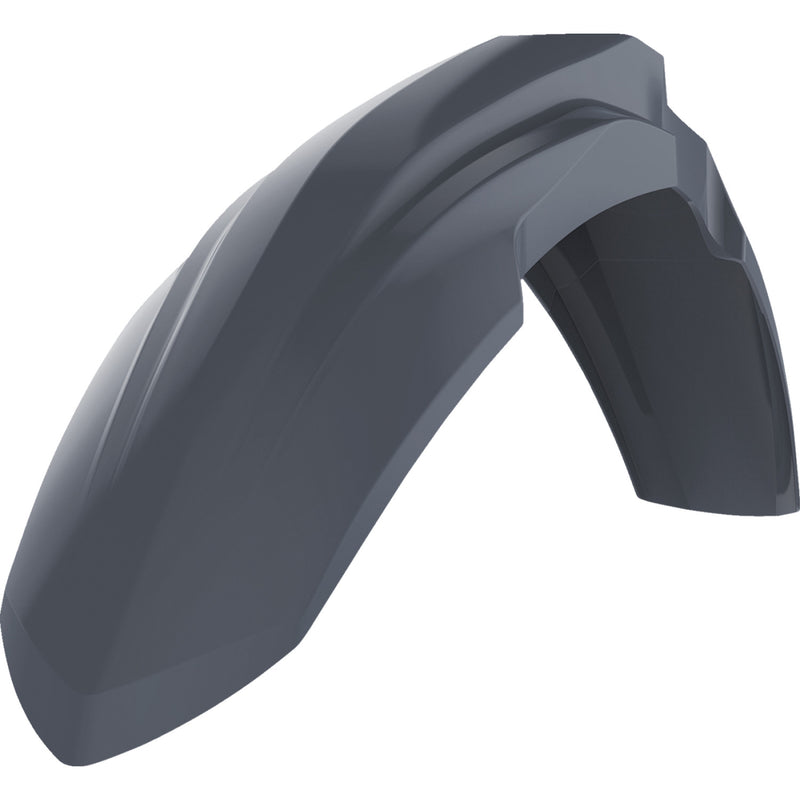 POLISPORT Fender - Front - Restyle - Gray - CR 125R/250R 8556300004 by Polisport