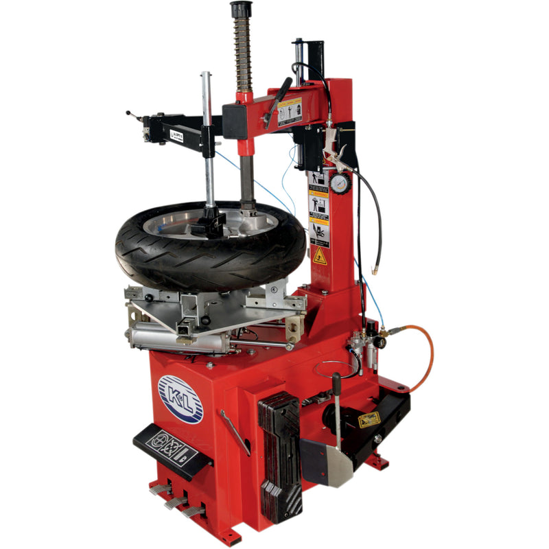 K&L Supply Tire Changer - MC680 - Red 37-9041 | Tire Mounting & Balancing Products