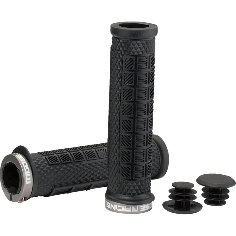 Moose Racing Mountain Bike Lock-On Grips - Black - 129 mm PRO-K524EP1-OD