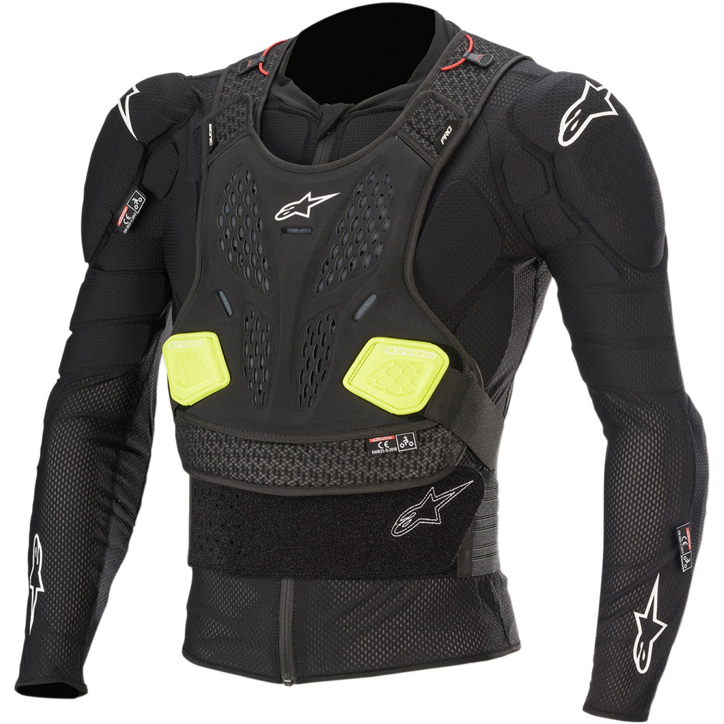 ALPINESTARS Bionic Pro v2 Jacket - Black/Yellow - Small 6506620-155-S