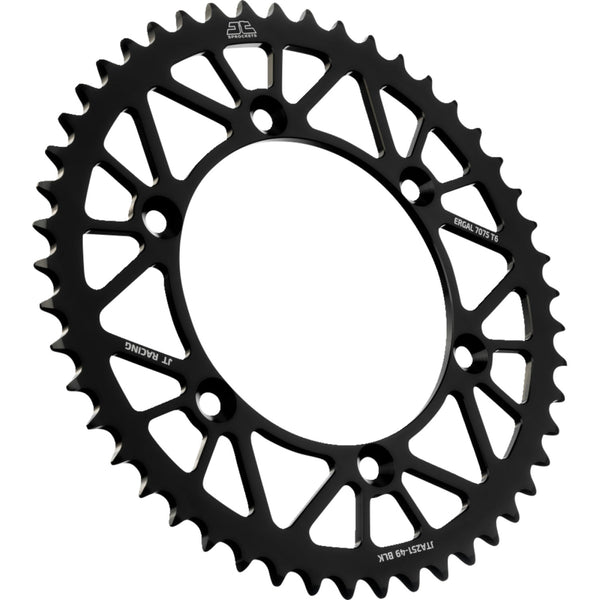 JT Sprockets Rear Sprocket - Black - 49 Tooth - Yamaha JTA251.49BLK