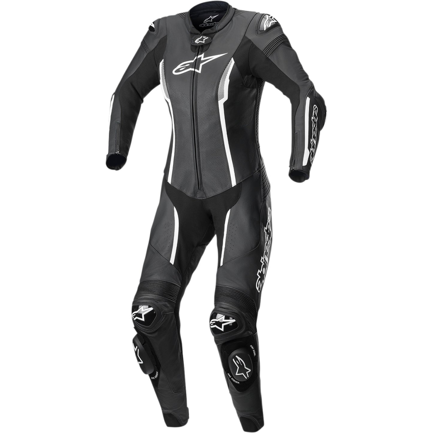 ALPINESTARS Stella Missile 1-Piece Suit - Black/White - US 14 / EU 50 3180122-12-50