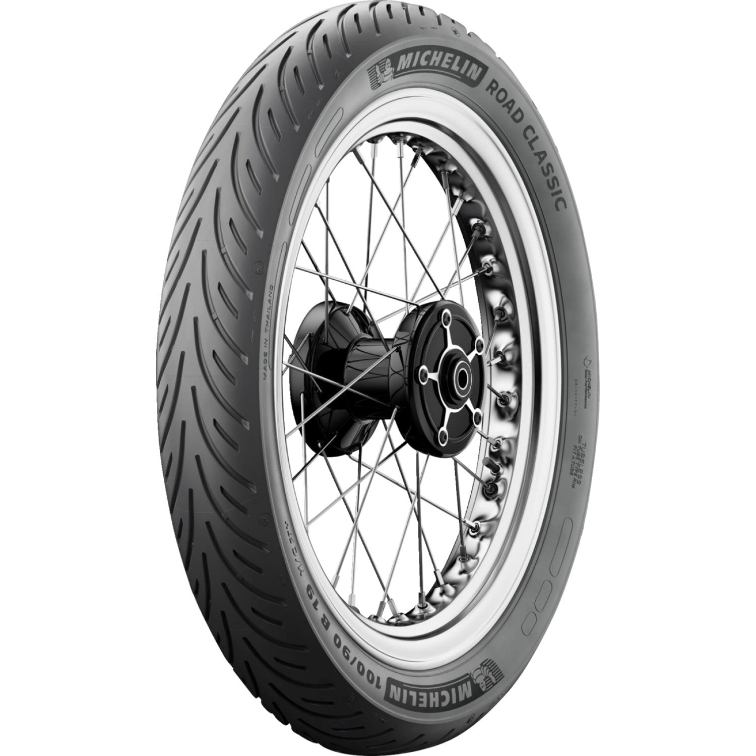 Michelin Tire - Road Classic - Front - 110/80B18 - 58V 65001 | Tire Street Bias Front | Michelin