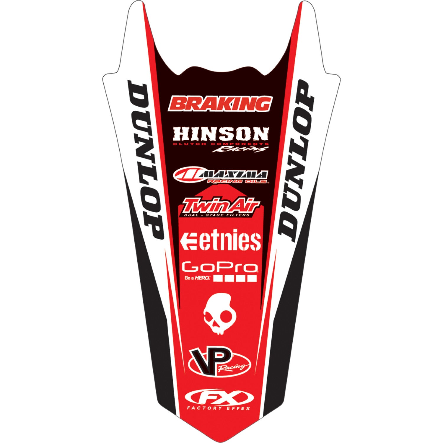 FACTORY EFFEX Rear Fender Graphic - CRF 250/450 28-32334