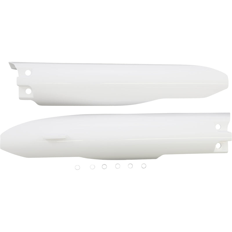 Acerbis Fork Covers - Lower - White 2115010002
