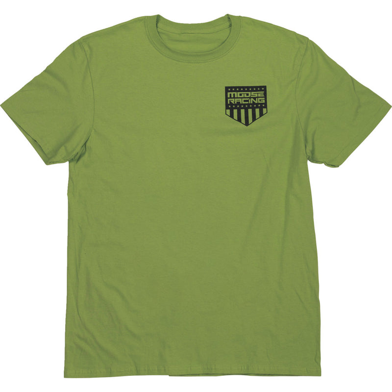 MOOSE OFFROAD Salute T-Shirt - Olive - Medium 3030-22719