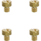 EBC A-Bax Precision Mikuni-Style Slot Head (SJ Prefix) Main Jets - #122.5 - 4-Pack SJ122.5-4 | Carburetor Main Jets
