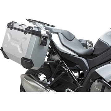 SW-Motech TRAX ADV Aluminum Case System - Silver - BMW S 1000 XR '15-'19 KFT.07.592.70101/S | Luggage Group