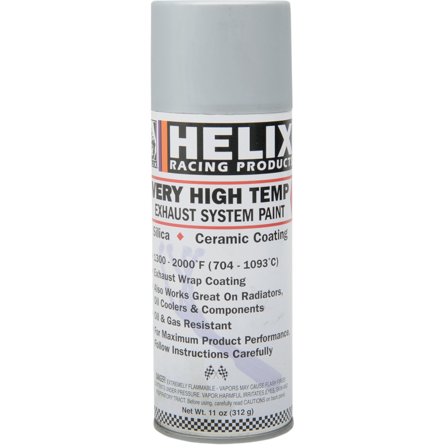 Helix High-Temperature Paint - Aluminum - 11 oz. net wt. - Aerosol 165-1170 | Paint