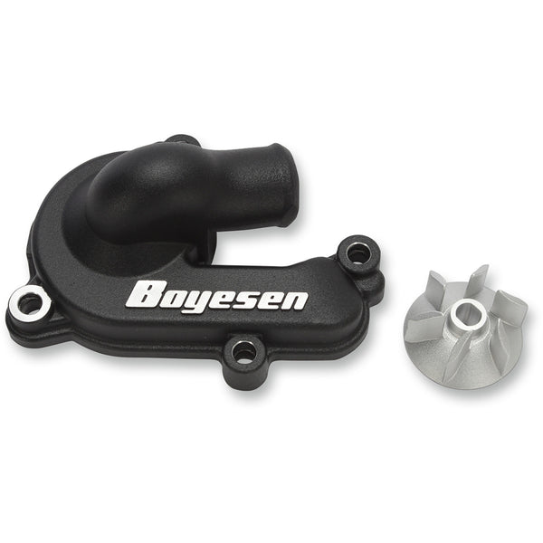 Boyesen Impeller/Waterpump Cover - Black - Gas Gas/Husqvarna/KTM WPK-44AB