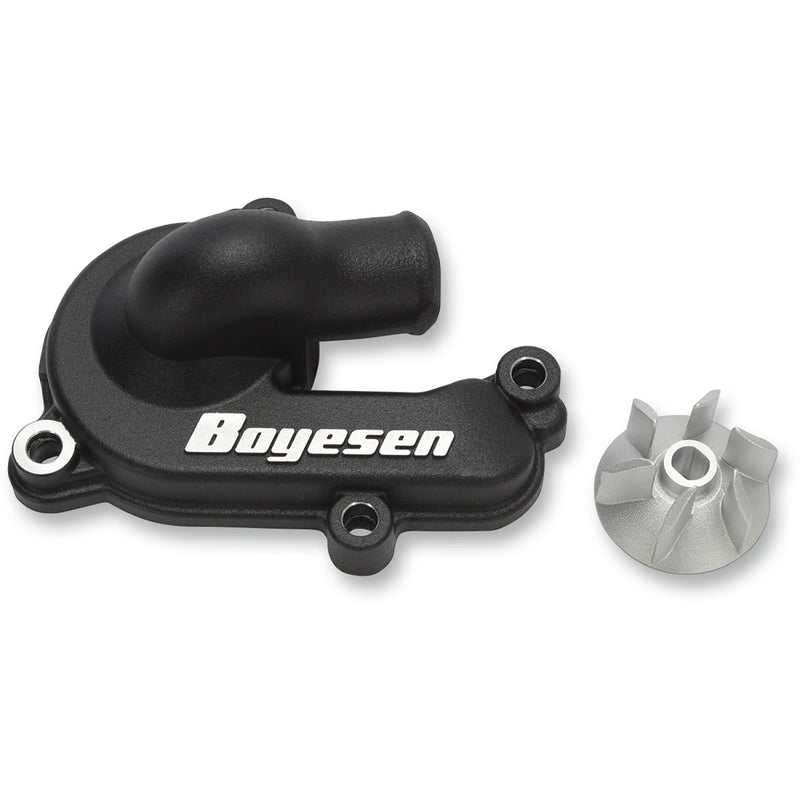BOYESEN Impeller/Waterpump Cover - Black - Gas Gas/Husqvarna/KTM WPK-44AB