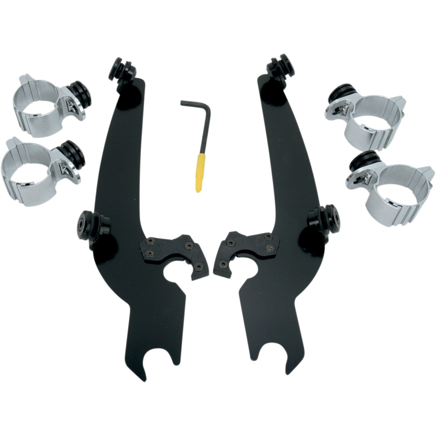 Memphis Shades Sportshield Trigger-Lock Mounting Kit - Black - Narrow MEB8919