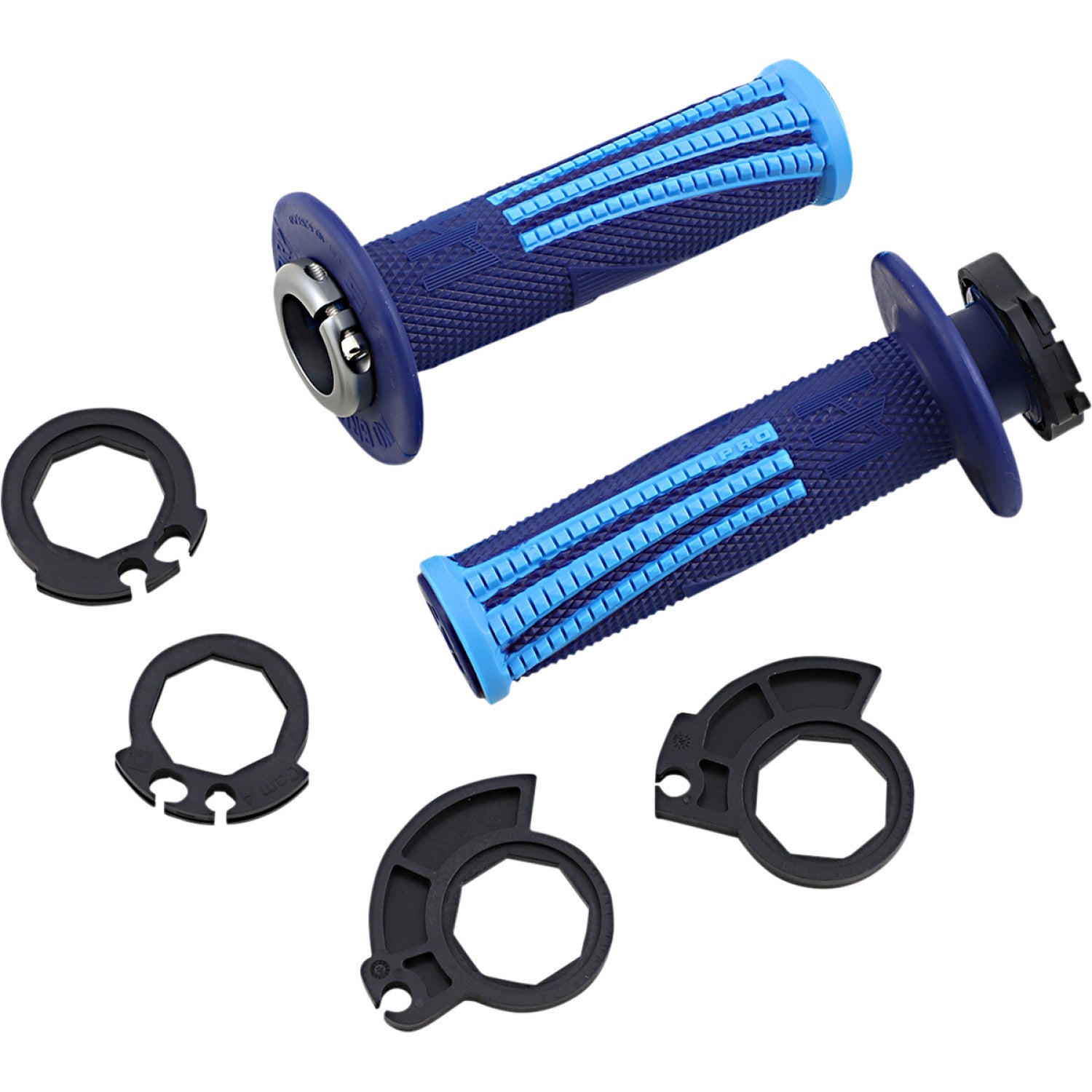 ODI Emig Pro Lock-On Grips Navy/Light Blue